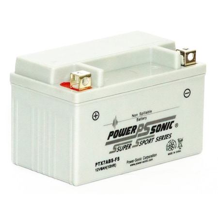 Power Sonic PTX7ABS-FS Factory Activated AGM PowerSport Battery PTX7ABS-FS